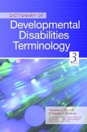 Accardo / Whitman / Bodurtha |  Dictionary of Developmental Disabilities Terminology | Buch |  Sack Fachmedien