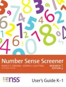 Jordan / Glutting |  Number Sense Screener(tm) (Nss(tm)) User's Guide, K-1, Research Edition | Buch |  Sack Fachmedien