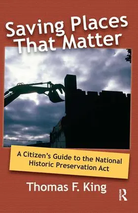 King |  Saving Places That Matter | Buch |  Sack Fachmedien