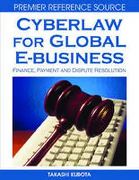 Kubota |  Cyberlaw for Global E-business | Buch |  Sack Fachmedien