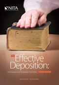 Malone / Hoffman |  The Effective Deposition: Techniques and Strategies That Work | Buch |  Sack Fachmedien
