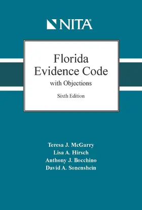 McGarry / Hirsch / Bocchino |  Florida Evidence Code with Objections | Buch |  Sack Fachmedien