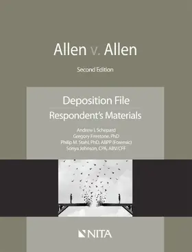 Nita |  Allen V. Allen: Deposition File, Respondent's Materials | Buch |  Sack Fachmedien
