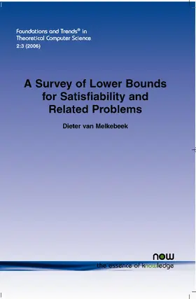  A Survey of Lower Bounds for Satisfiability and Related Problems | Buch |  Sack Fachmedien