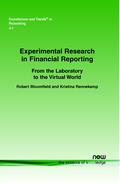 Bloomfield / Rennekamp |  Experimental Research in Financial Reporting | Buch |  Sack Fachmedien