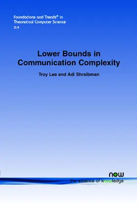 Lee / Shraibman |  Lower Bounds in Communication Complexity | Buch |  Sack Fachmedien