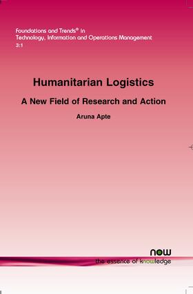 Apte | Humanitarian Logistics | Buch | 978-1-60198-336-7 | sack.de