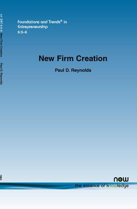 Reynolds |  New Firm Creation | Buch |  Sack Fachmedien