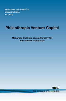 Scarlata / Alemany Gil / Zacharakis |  Philanthropic Venture Capital | Buch |  Sack Fachmedien
