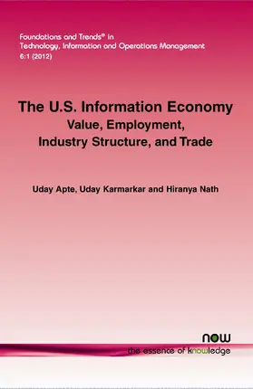Apte / Karmarkar / Nath |  The U.S. Information Economy | Buch |  Sack Fachmedien