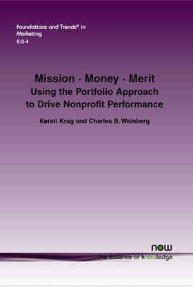 Krug / Weinberg |  Mission • Money • Merit | Buch |  Sack Fachmedien
