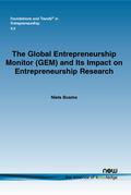  The Global Entrepreneurship Monitor (GEM) and its Impact on Entrepreneurship Research | Buch |  Sack Fachmedien