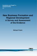  New Business Formation and Regional Development | Buch |  Sack Fachmedien