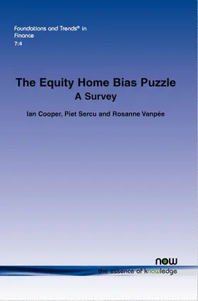 Cooper / Sercu / Vanpée |  The Equity Home Bias Puzzle | Buch |  Sack Fachmedien