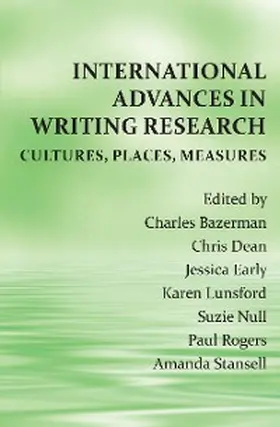 Bazerman / Dean |  International Advances in Writing Research | eBook | Sack Fachmedien