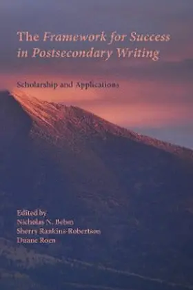 Behm / Rankins-Robertson |  Framework for Success in Postsecondary Writing, The | eBook | Sack Fachmedien