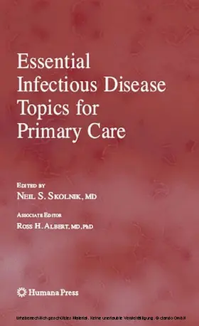 Skolnik | Essential Infectious Disease Topics for Primary Care | E-Book | www.sack.de