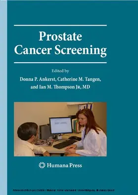 Pauler Ankerst / Tangen / Thompson |  Prostate Cancer Screening | eBook | Sack Fachmedien