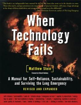 Stein |  When Technology Fails | eBook | Sack Fachmedien