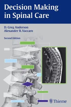 Anderson / Vaccaro | Decision Making in Spinal Care | E-Book | www.sack.de