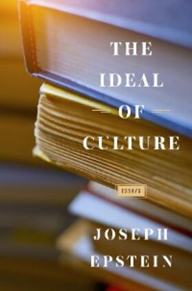 Epstein |  The Ideal of Culture | eBook | Sack Fachmedien
