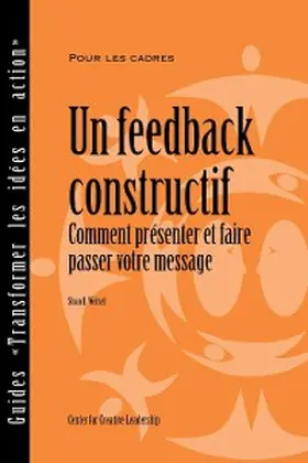 Weitzel |  Feedback That Works: How to Build and Deliver Your Message (French) | eBook | Sack Fachmedien
