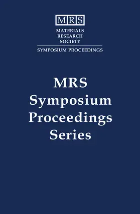 Baldo / Blom / Kahn |  Physics and Technology of Organic Semiconductor Devices: Volume 1115 | Buch |  Sack Fachmedien