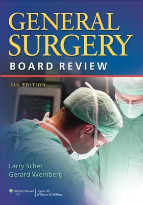 Scher / Weinberg |  General Surgery Board Review | Buch |  Sack Fachmedien