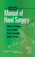 Hammert / Boyer / Bozentka |  ASSH Manual of Hand Surgery | Buch |  Sack Fachmedien