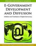 Dwivedi / Sahu / Weerakkody |  E-Government Development and Diffusion | Buch |  Sack Fachmedien