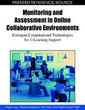 Juan / Daradoumis / Xhafa |  Monitoring and Assessment in Online Collaborative Environments | Buch |  Sack Fachmedien