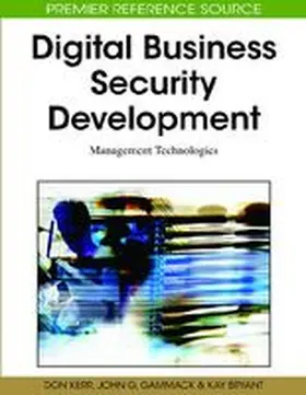 Kerr / Gammack / Bryant |  Digital Business Security Development | Buch |  Sack Fachmedien