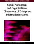Cruz-Cunha |  Social, Managerial, and Organizational Dimensions of Enterprise Information Systems | Buch |  Sack Fachmedien