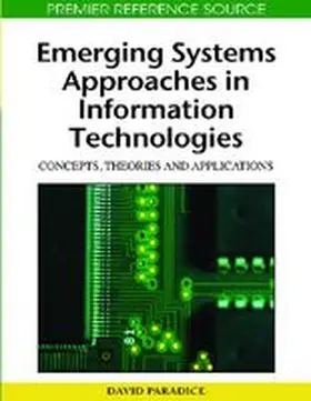 Paradice |  Emerging Systems Approaches in Information Technologies | Buch |  Sack Fachmedien
