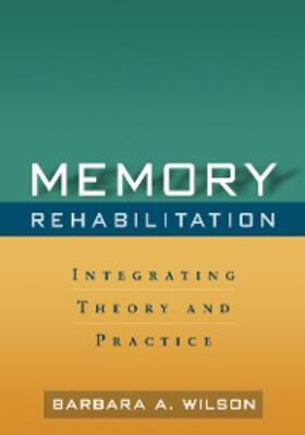 Wilson | Memory Rehabilitation | E-Book | sack.de