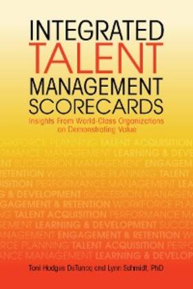 DeTuncq / Schmidt | Integrated Talent Management Scorecards | E-Book | sack.de