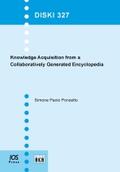Ponzetto |  Knowledge Acquisition from a Collaboratively Generated Encyclopedia | Buch |  Sack Fachmedien