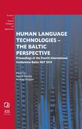 Skadina / Vasiljevs |  Human Language Technologies – The Baltic Perspective | Buch |  Sack Fachmedien