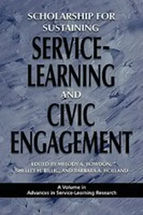 Bowdon / Billig / Holland |  Scholarship for Sustaining Service-Learning and Civic Engagement (PB) | Buch |  Sack Fachmedien