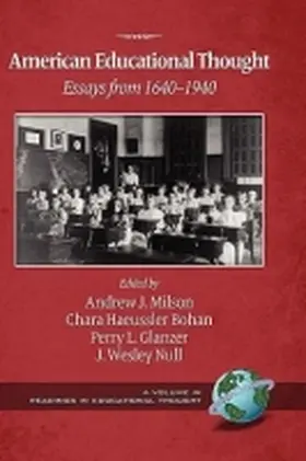Milson / Bohan / Glanzer |  American Educational Thought | Buch |  Sack Fachmedien