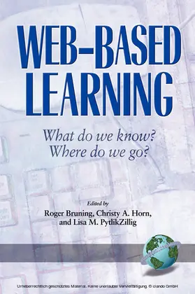 Bruning / Hom |  Web Based Learning | eBook | Sack Fachmedien