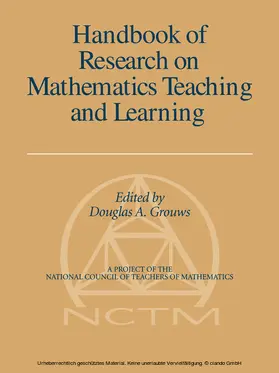 Grouws |  Handbook of Research on Mathematics Teaching and Learning | eBook | Sack Fachmedien