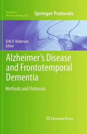 Roberson |  Alzheimer's Disease and Frontotemporal Dementia | Buch |  Sack Fachmedien