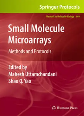 Uttamchandani / Yao |  Small Molecule Microarrays | eBook | Sack Fachmedien