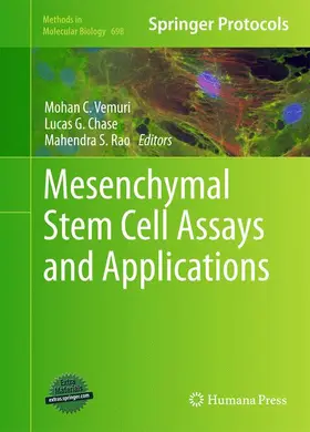Vemuri / Rao / Chase |  Mesenchymal Stem Cell Assays and Applications | Buch |  Sack Fachmedien