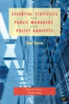 Berman / Wang | Essential Statistics for Public Managers and Policy Analysts | Buch | 978-1-60871-677-7 | sack.de