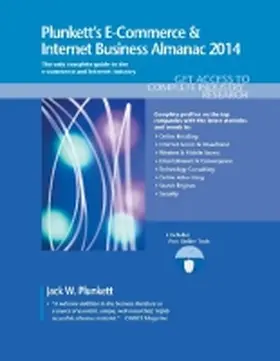 Plunkett |  Plunkett's E-Commerce & Internet Business Almanac 2014 | Buch |  Sack Fachmedien