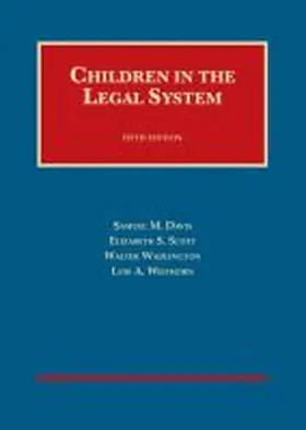 Davis |  Children in the Legal System | Buch |  Sack Fachmedien