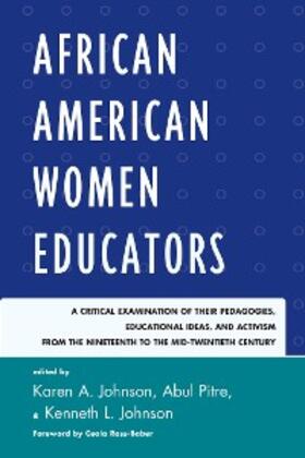 Johnson / Pitre |  African American Women Educators | eBook | Sack Fachmedien