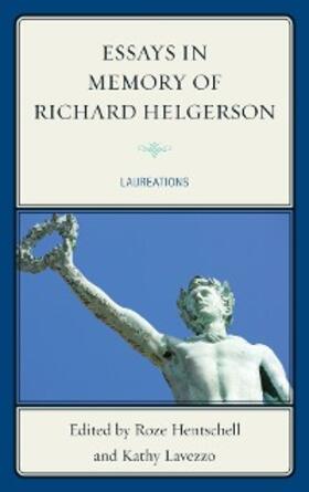 Lavezzo / Hentschell |  Essays in Memory of Richard Helgerson | eBook | Sack Fachmedien